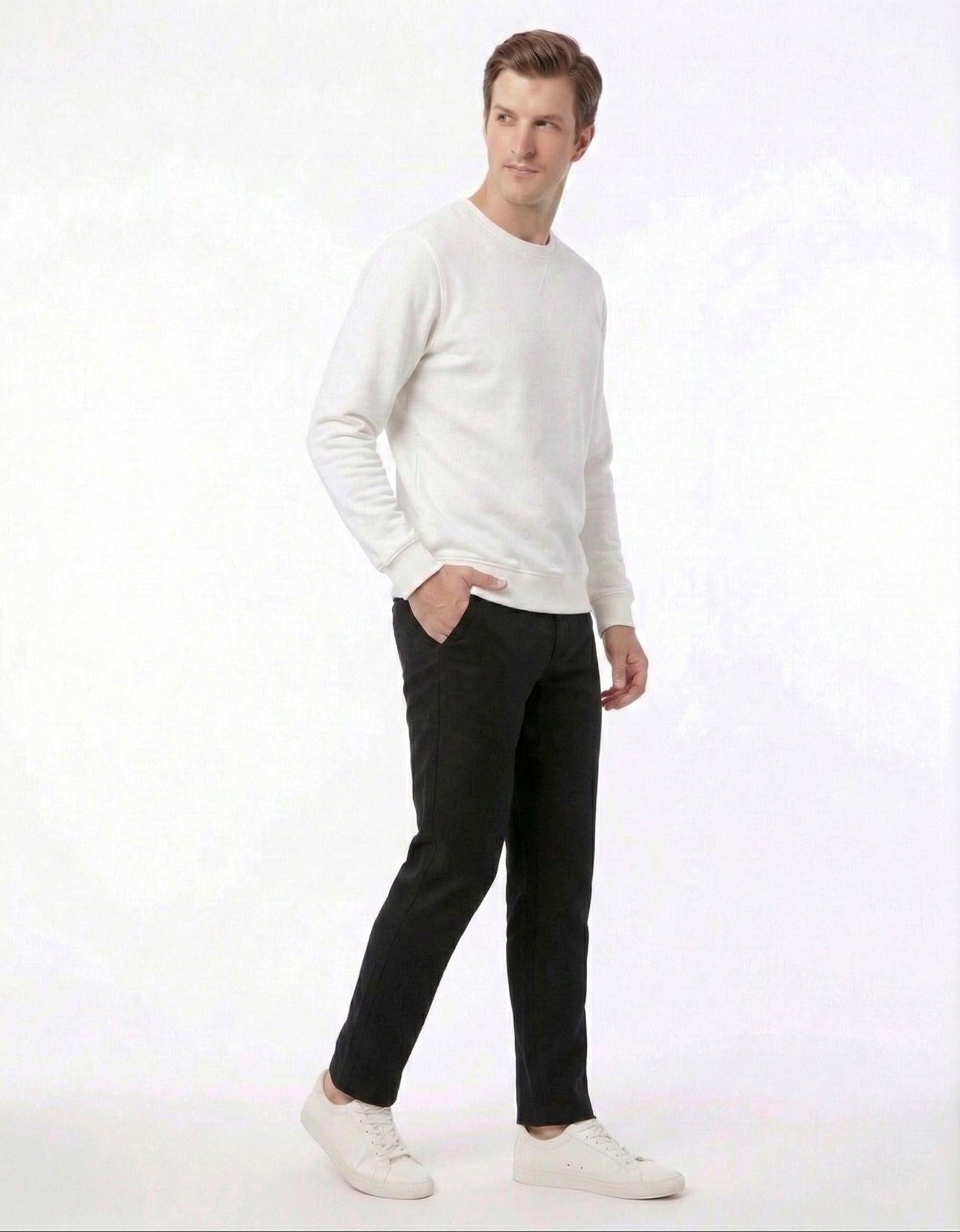 White Sweatshirt - Unisex.