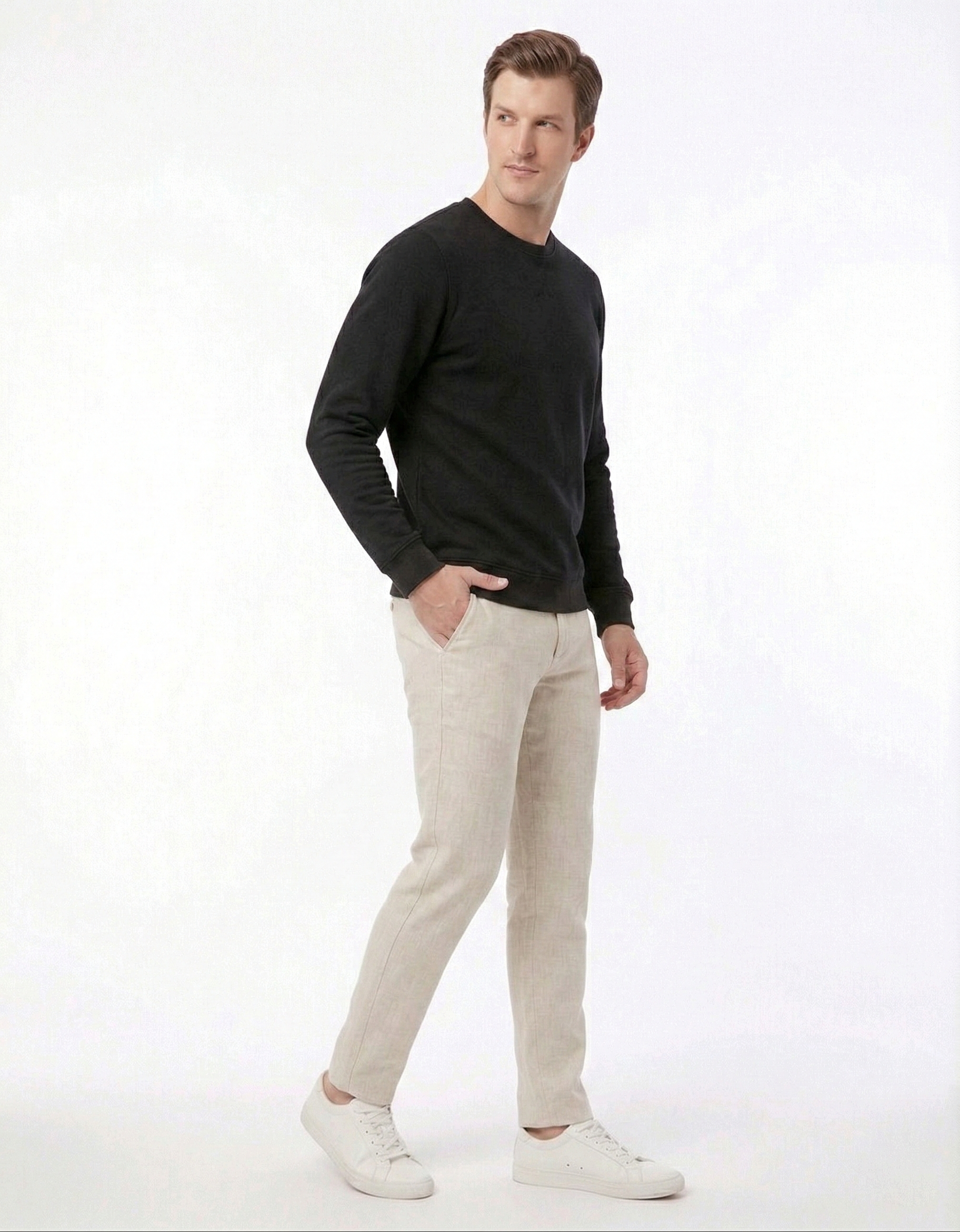 Black Unisex Sweatshirt.