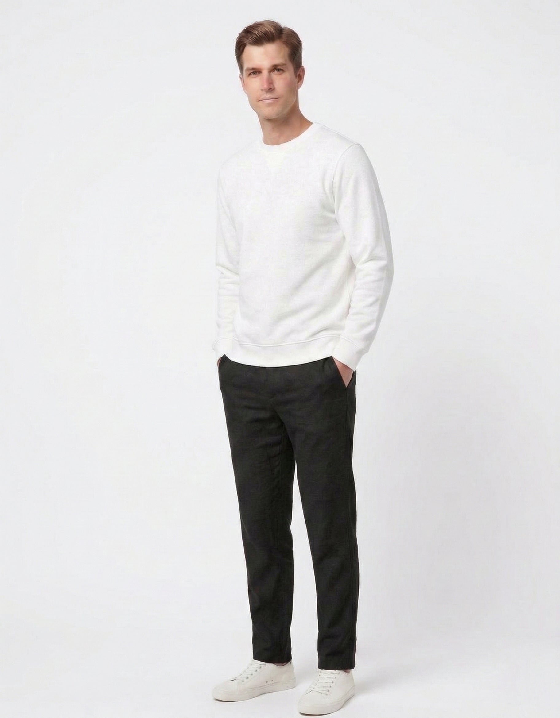 White Sweatshirt - Unisex.