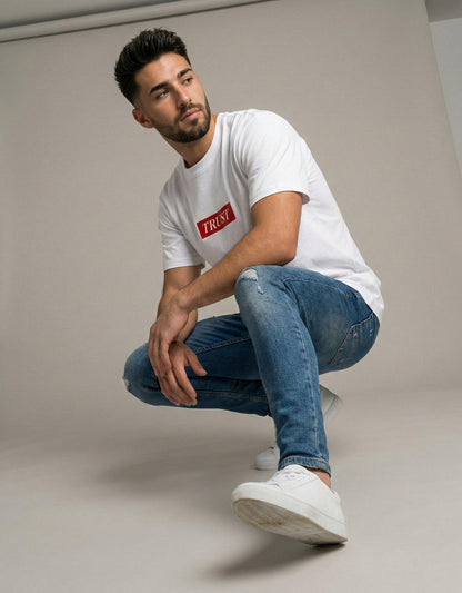 Trust Unisex Stretch T-shirt.