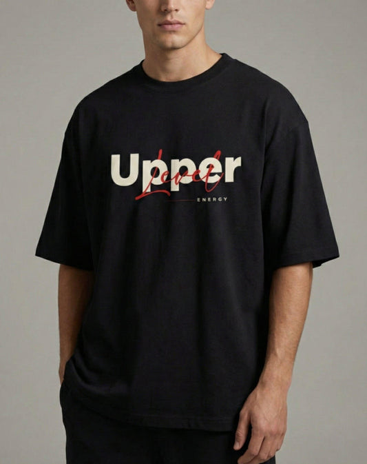 Upper Level - Unisex Oversized Classic T-Shirt.