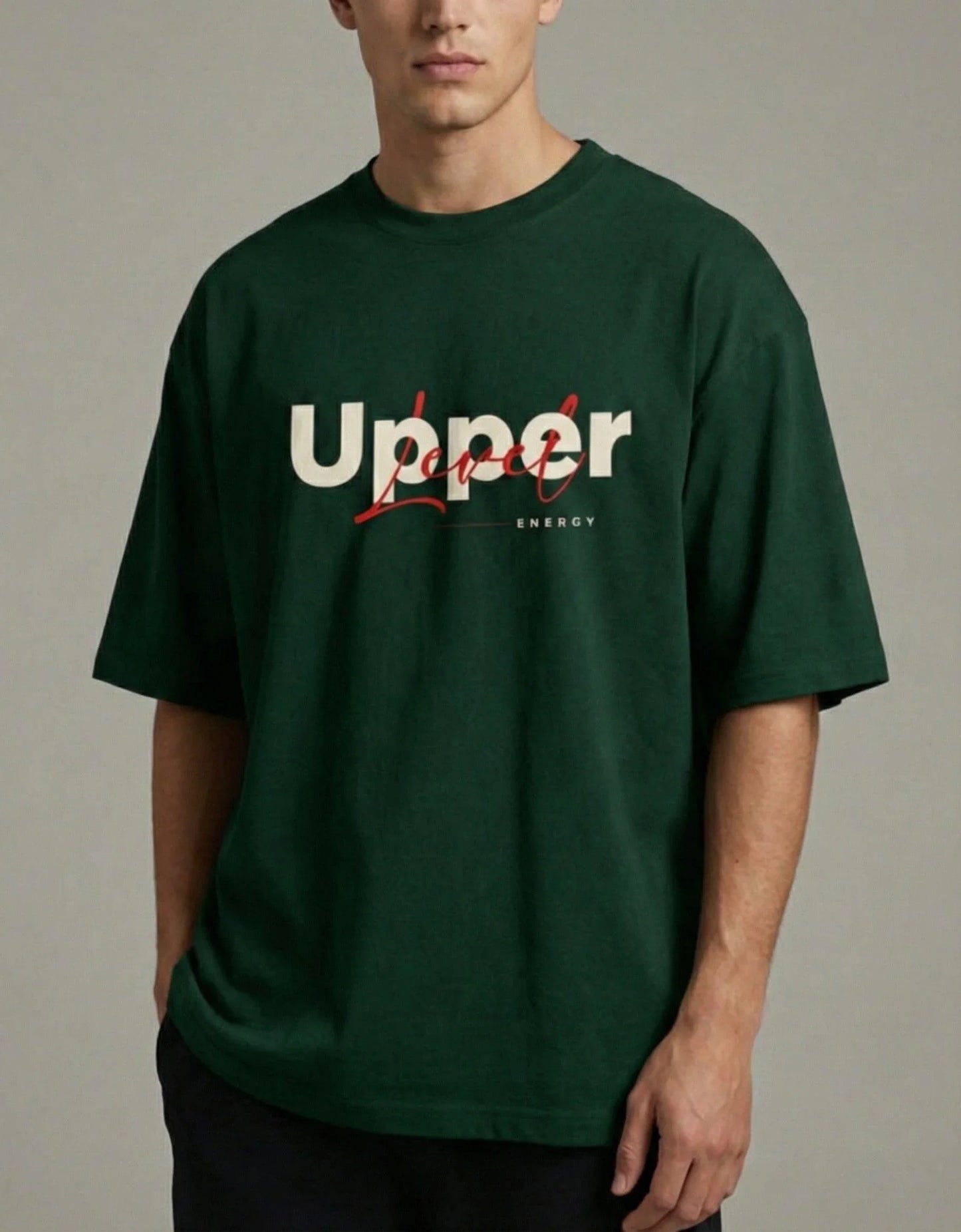Upper Level - Unisex Oversized Classic T-Shirt.