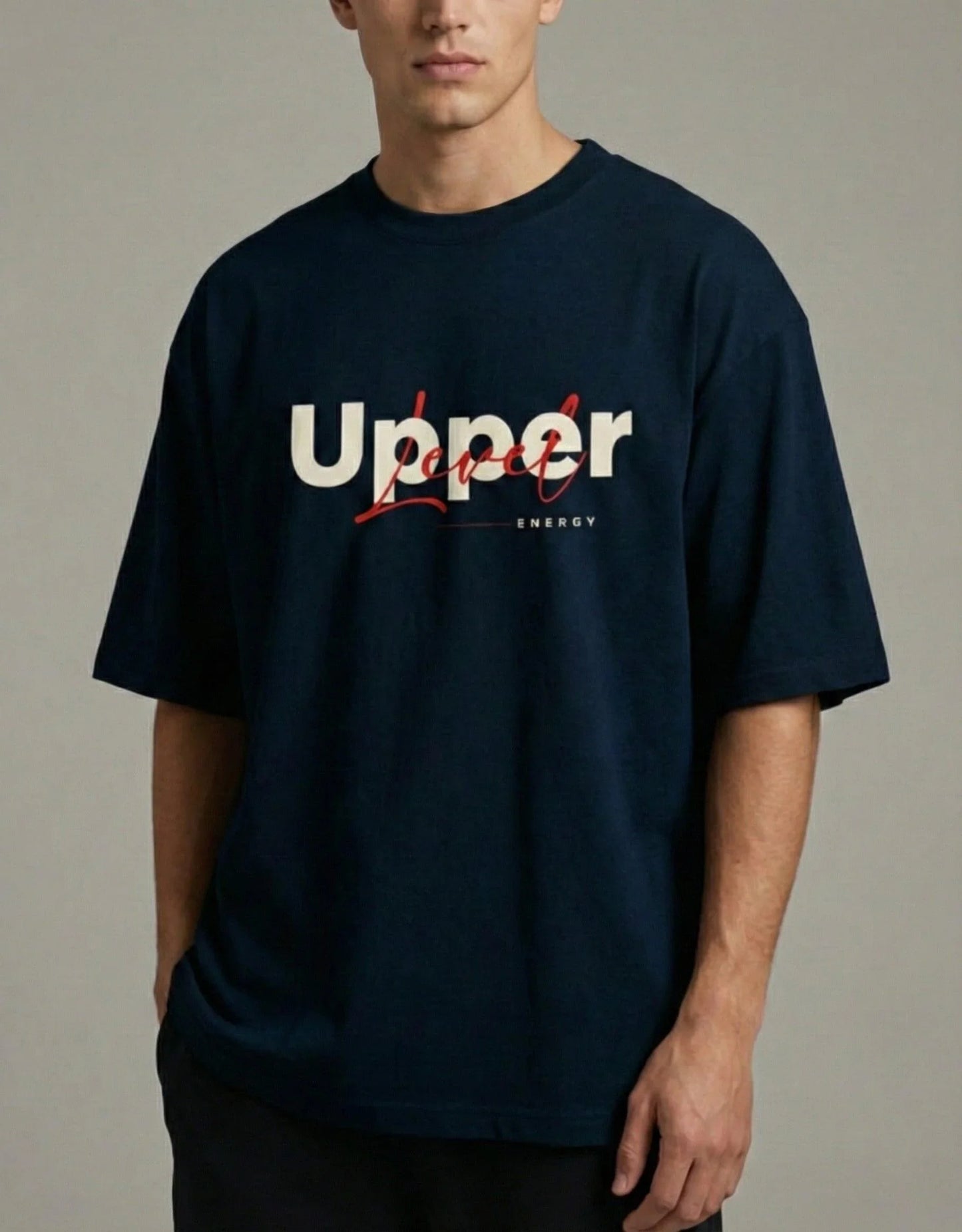 Upper Level - Unisex Oversized Classic T-Shirt.