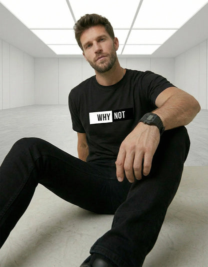 WHY NOT - Unisex Stretch T-shirt.