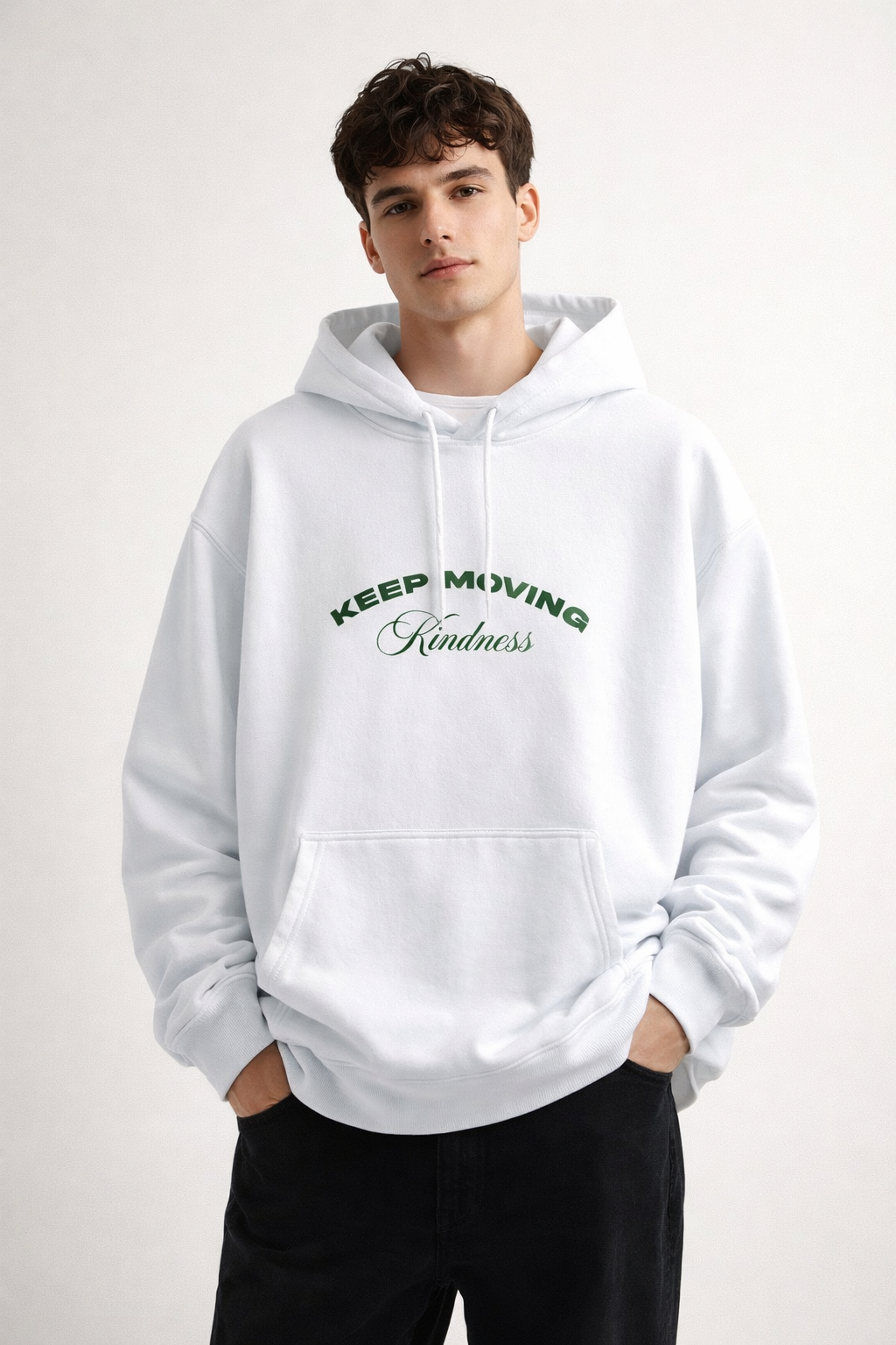 Keep Moving - Unisex Oversized Hoodie.