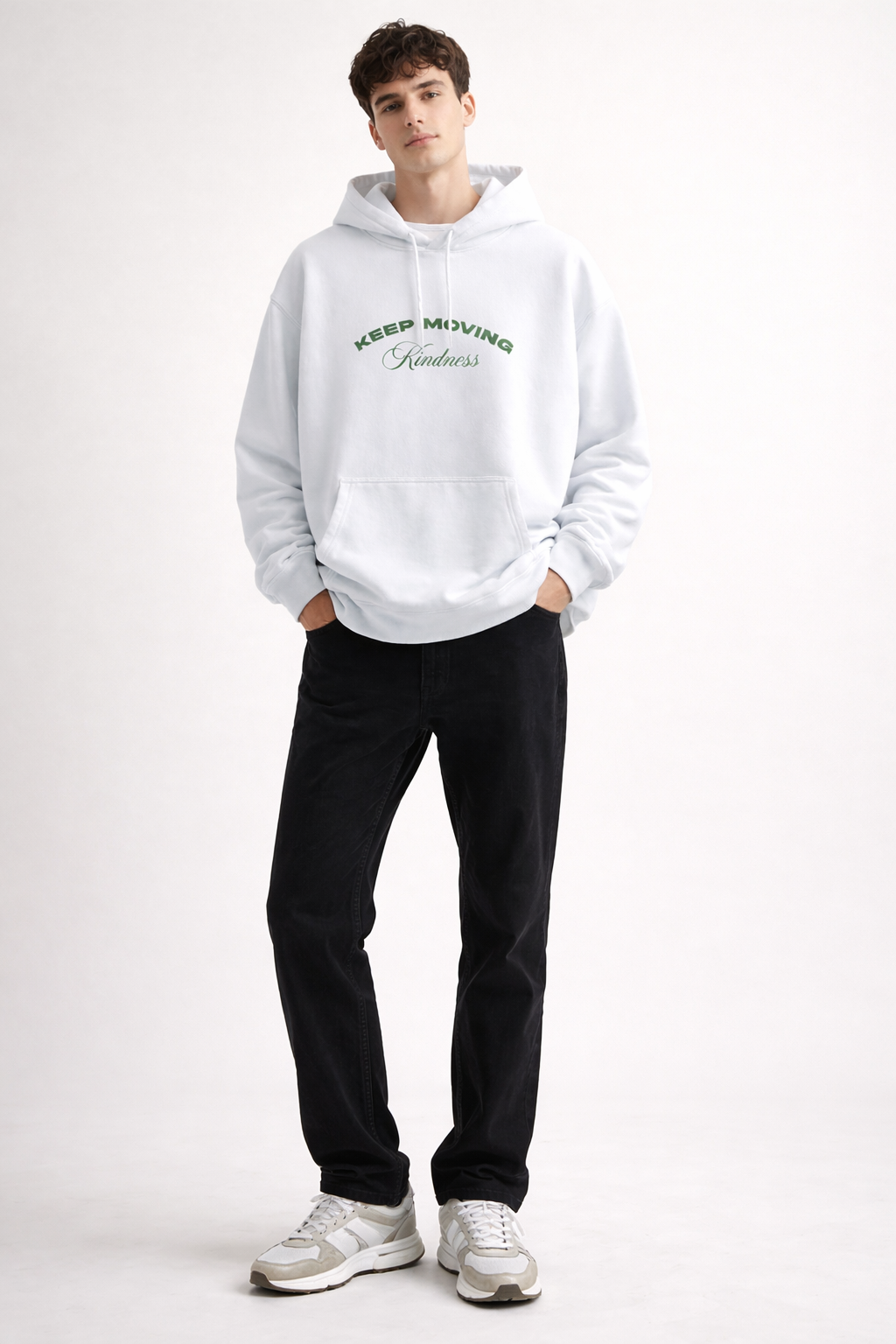 Keep Moving - Unisex Oversized Hoodie.