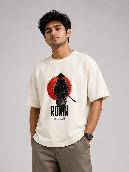 Ronin Reborn – Premium Terry Oversized T-Shirt