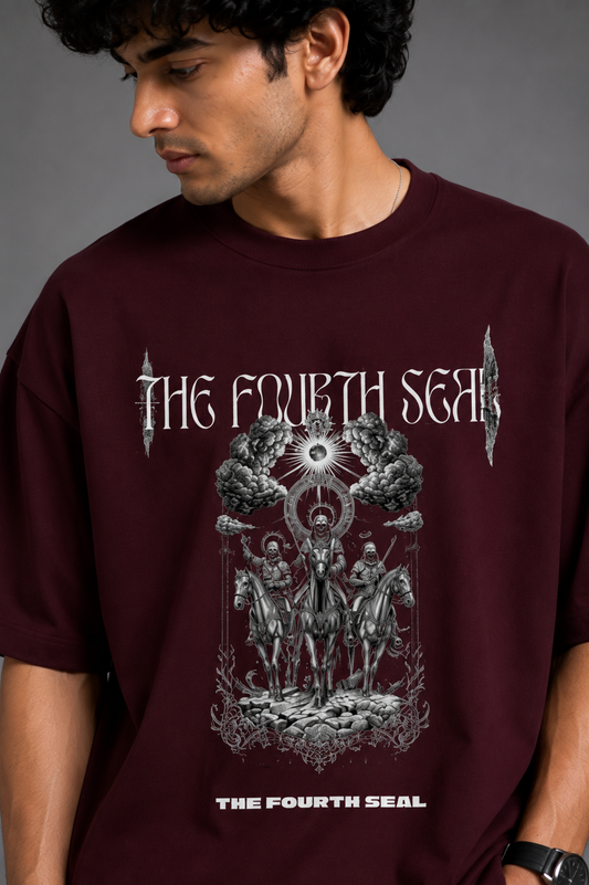The Fourth Seal – Judgment Edition Premium Oversized Terry Tee