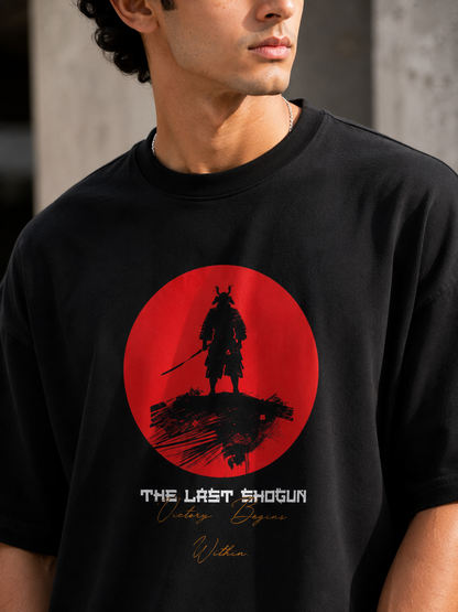 The Last Shogun – Warrior Spirit Premium Terry Oversized Tee