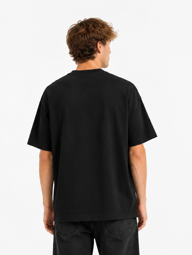 Ashborne Fallen Dragon Oversized T-Shirt | Premium Dragon Graphic Tee