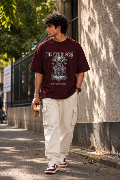 The Fourth Seal – Judgment Edition Premium Oversized Terry Tee