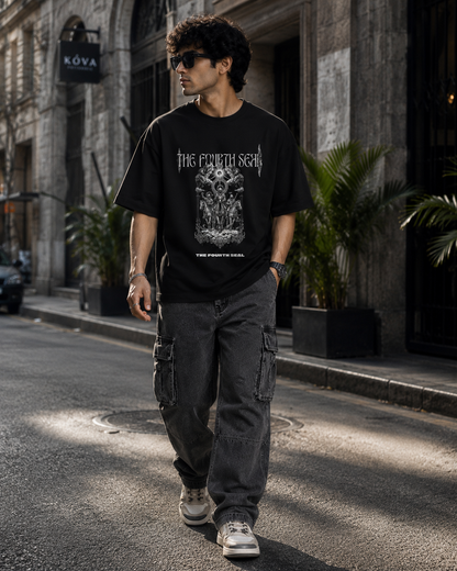 The Fourth Seal – Apocalypse Collection Premium Oversized Tee