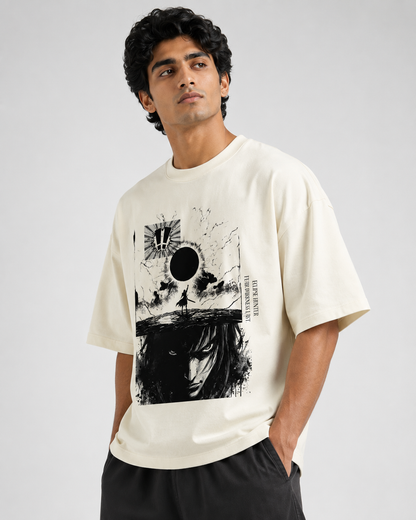 Eclipse Hunter – Shadow Realm Premium Oversized Terry Tee