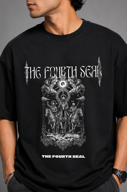 The Fourth Seal – Apocalypse Collection Premium Oversized Tee