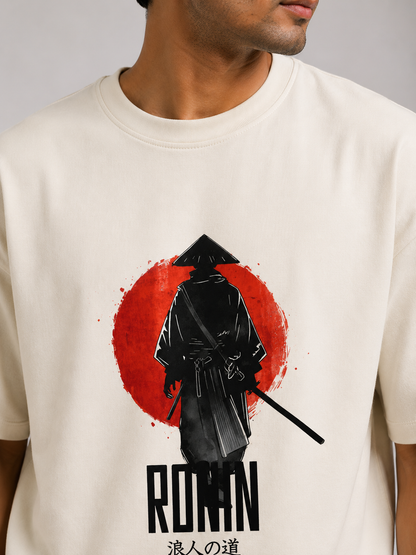 Ronin Reborn – Premium Terry Oversized T-Shirt