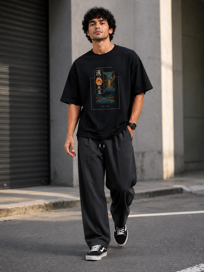 Ancient Kyoto Twilight Edition Premium Oversized Terry Tee