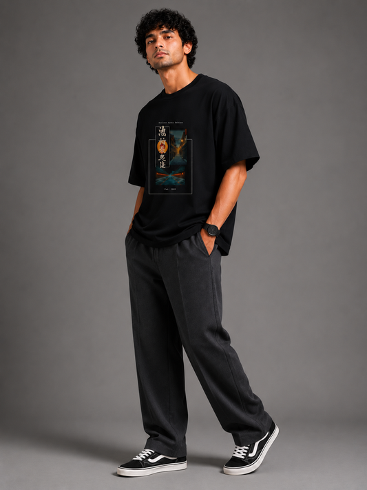 Ancient Kyoto Twilight Edition Premium Oversized Terry Tee