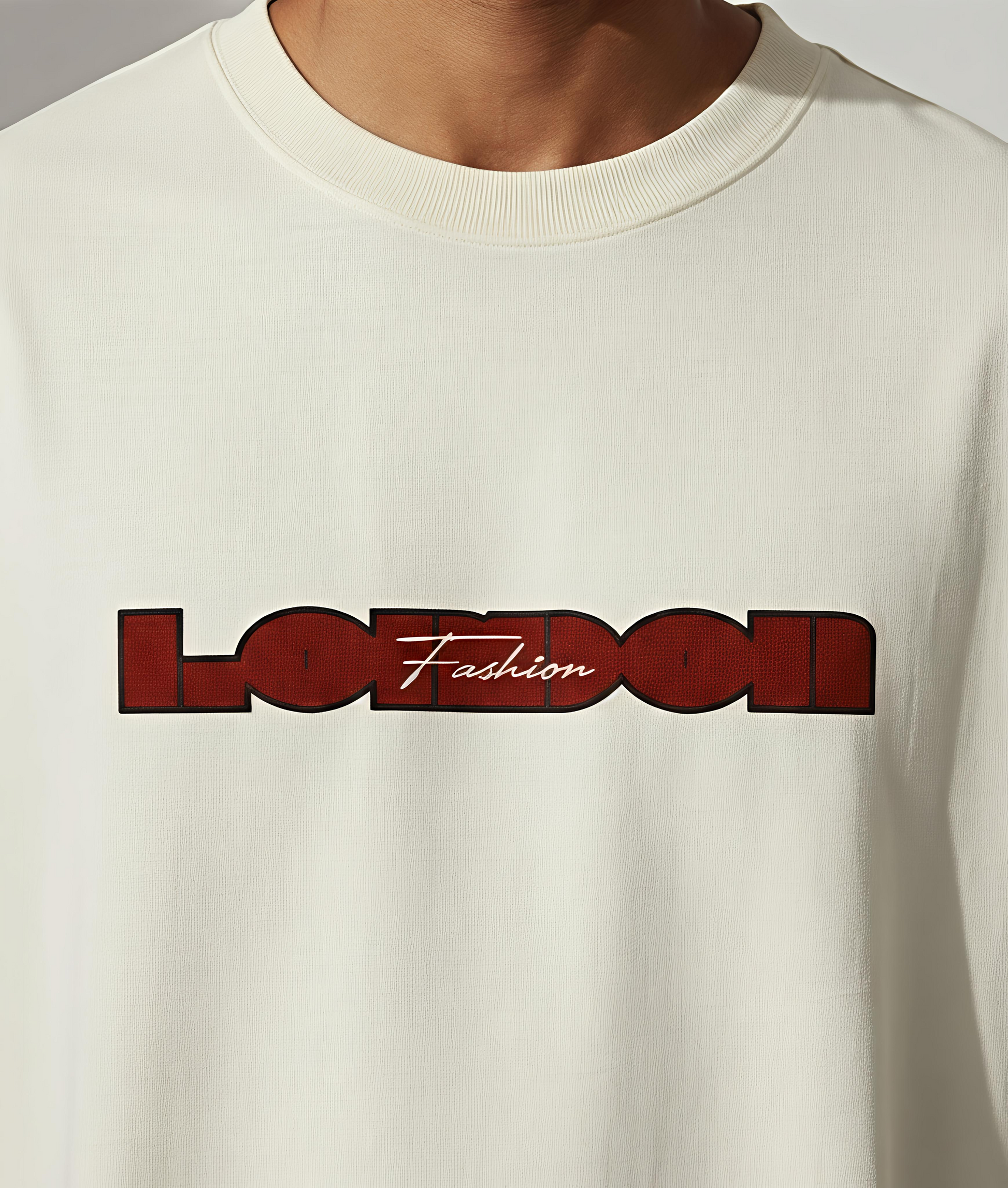 London Unisex Terry Oversized Tee.