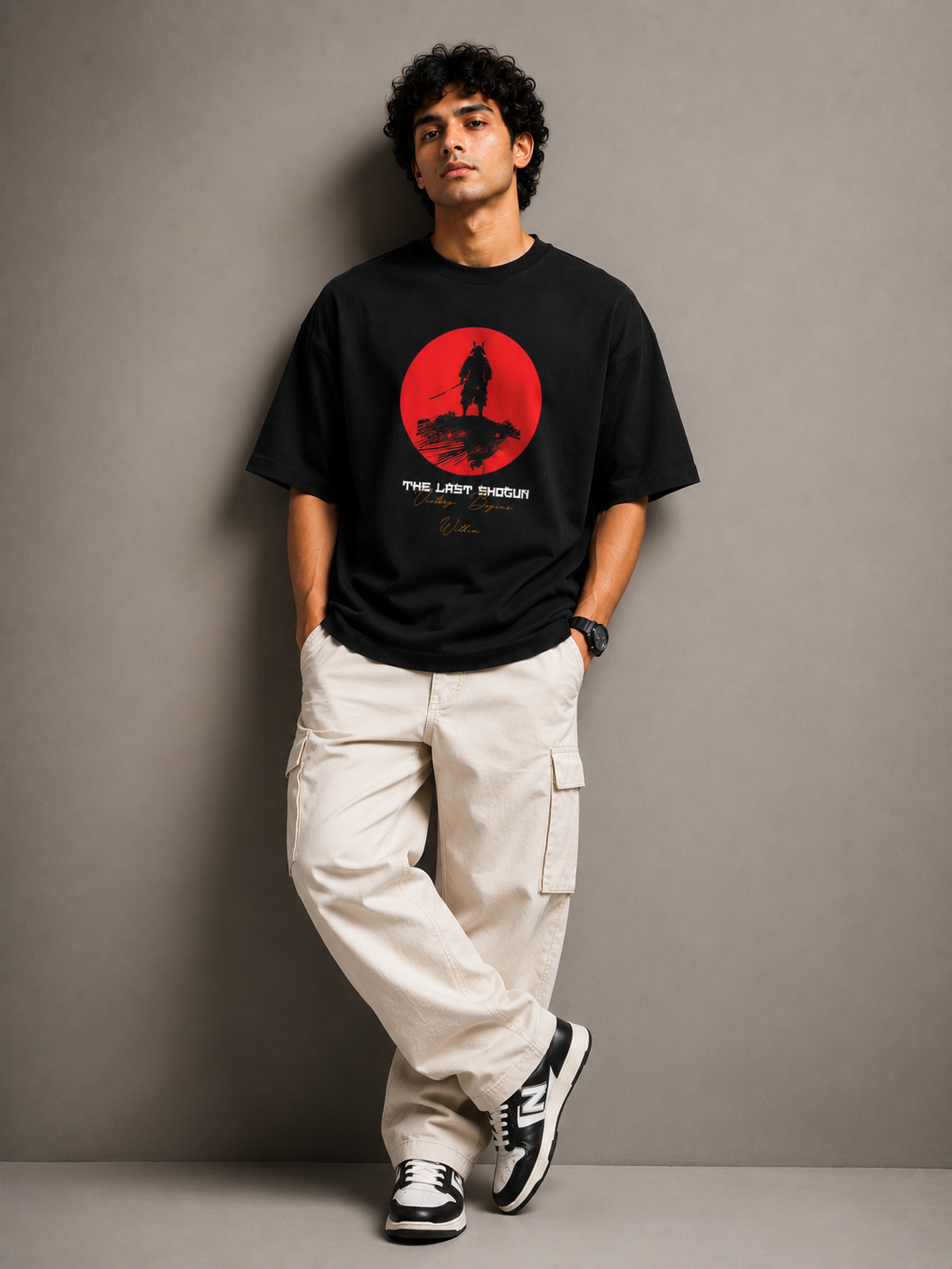 The Last Shogun – Warrior Spirit Premium Terry Oversized Tee