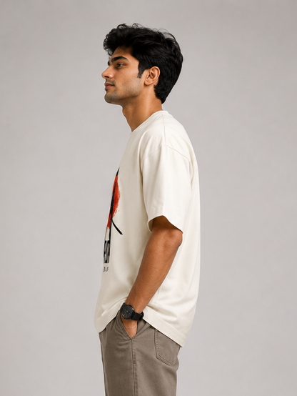 Ronin Reborn – Premium Terry Oversized T-Shirt