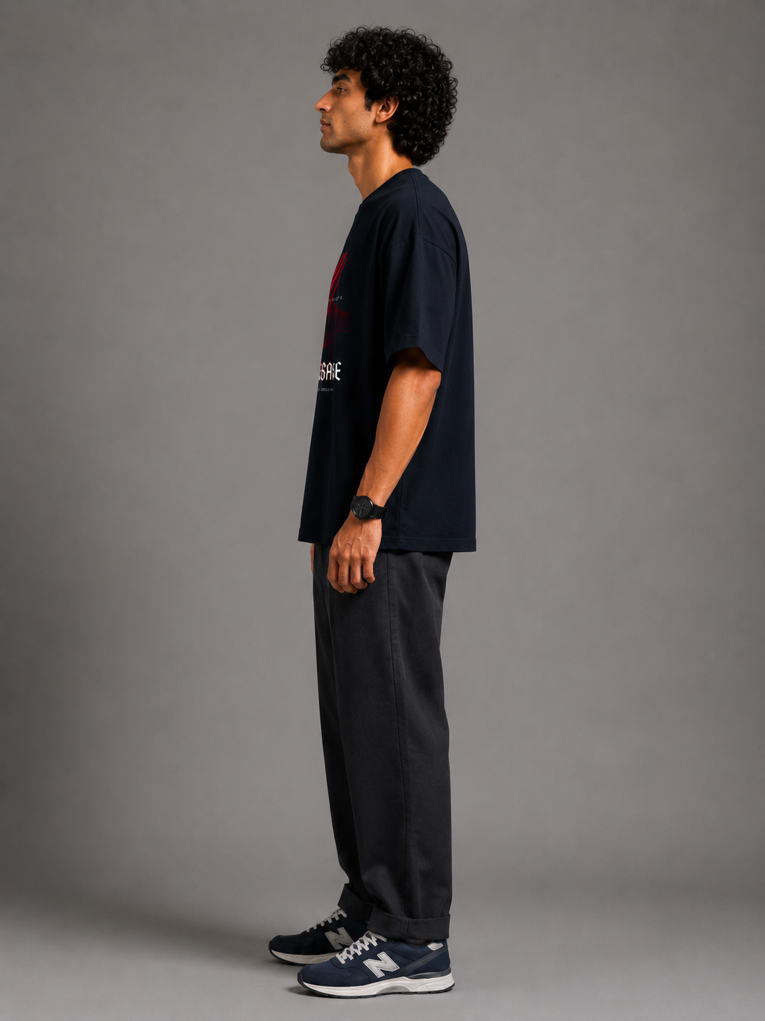 Mars Base – Olympus Colony 2147 Premium Terry Oversized Tee