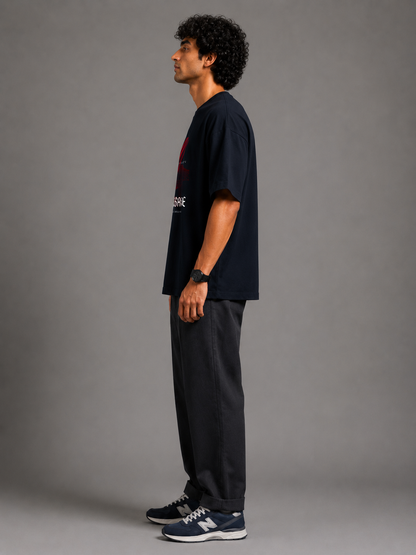 Mars Base – Olympus Colony 2147 Premium Terry Oversized Tee