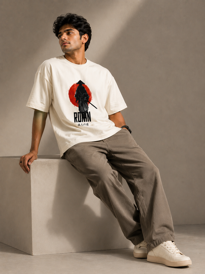 Ronin Reborn – Premium Terry Oversized T-Shirt
