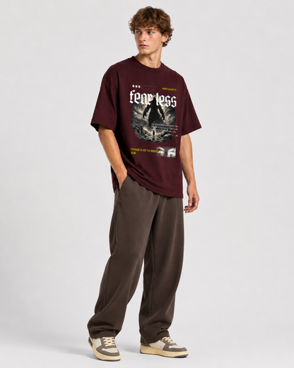 Fearless – David Premium Terry Oversized T-Shirt