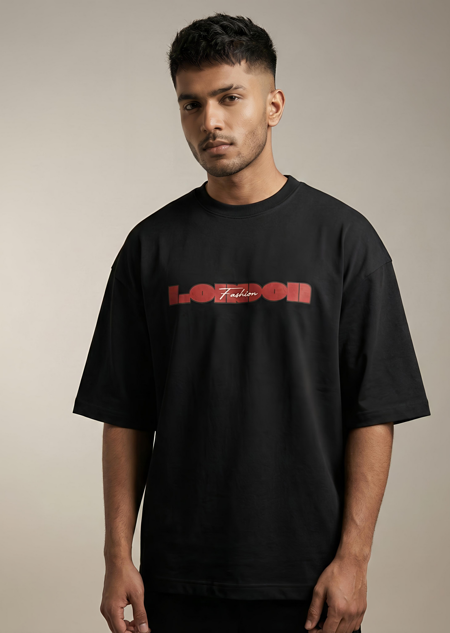 London Unisex Terry Oversized Tee.