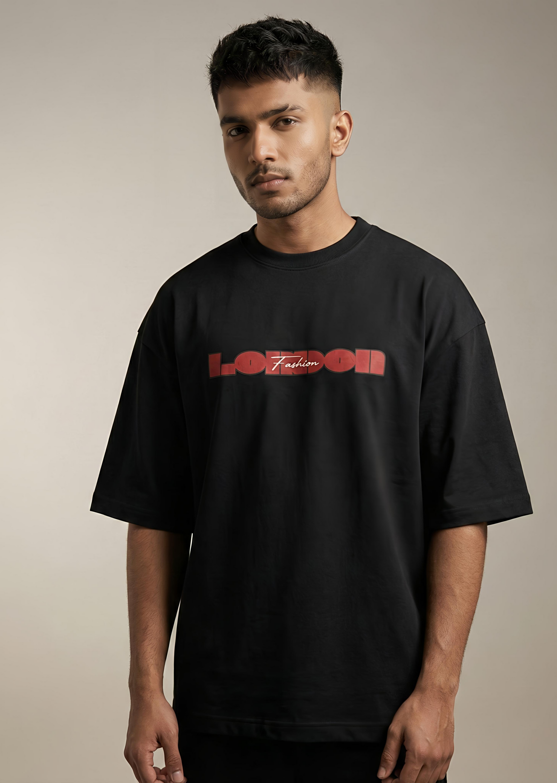 London Unisex Terry Oversized Tee.