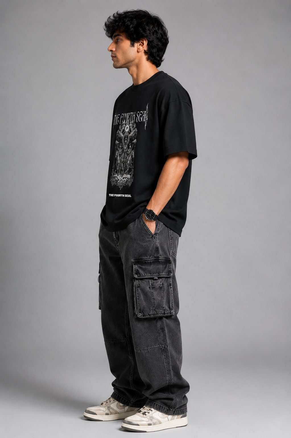The Fourth Seal – Apocalypse Collection Premium Oversized Tee