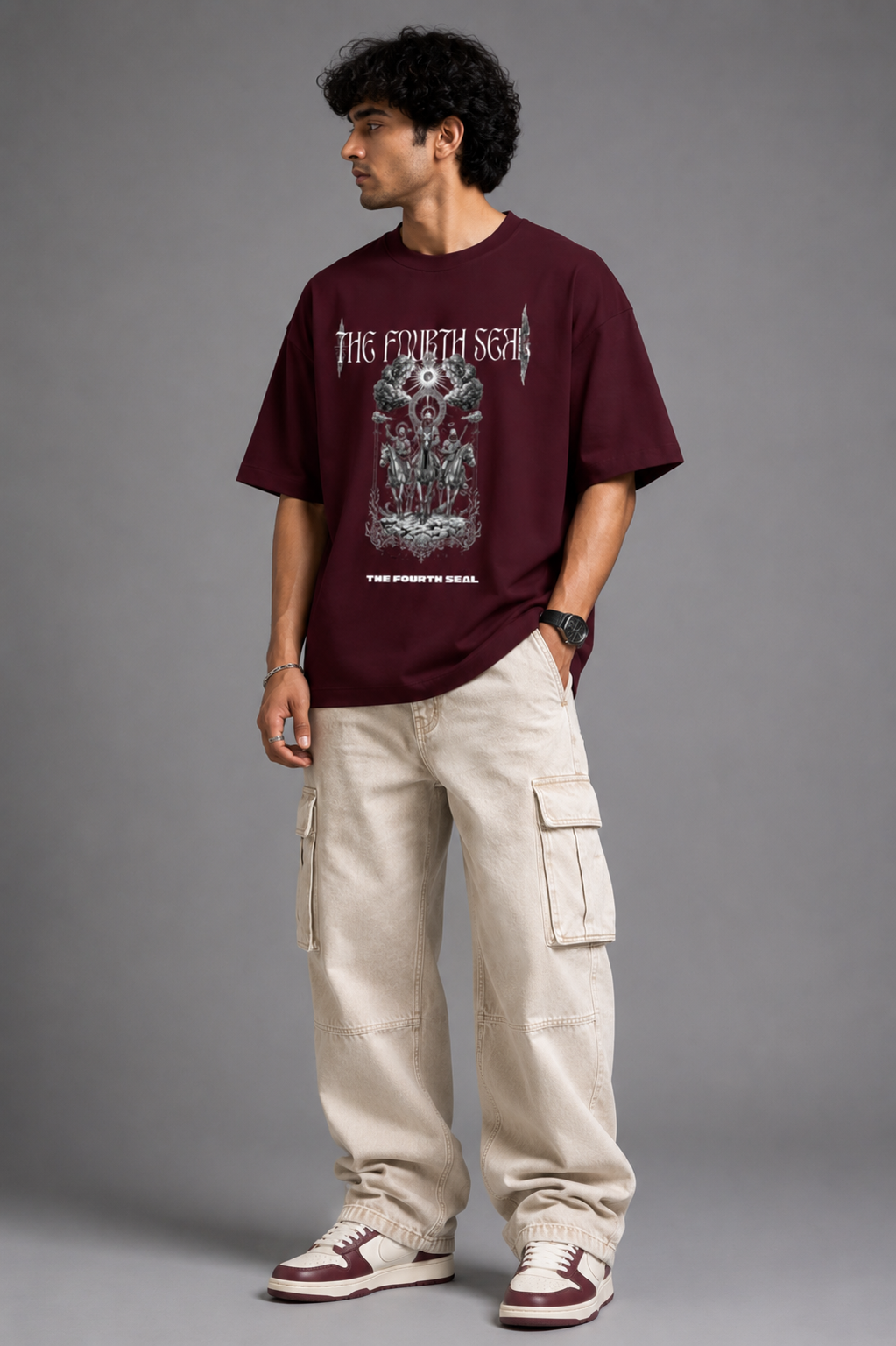The Fourth Seal – Judgment Edition Premium Oversized Terry Tee