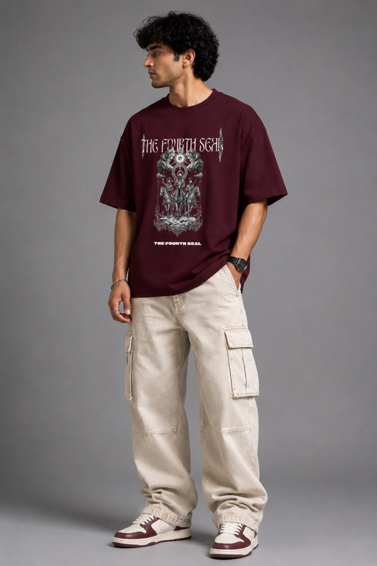 The Fourth Seal – Judgment Edition Premium Oversized Terry Tee