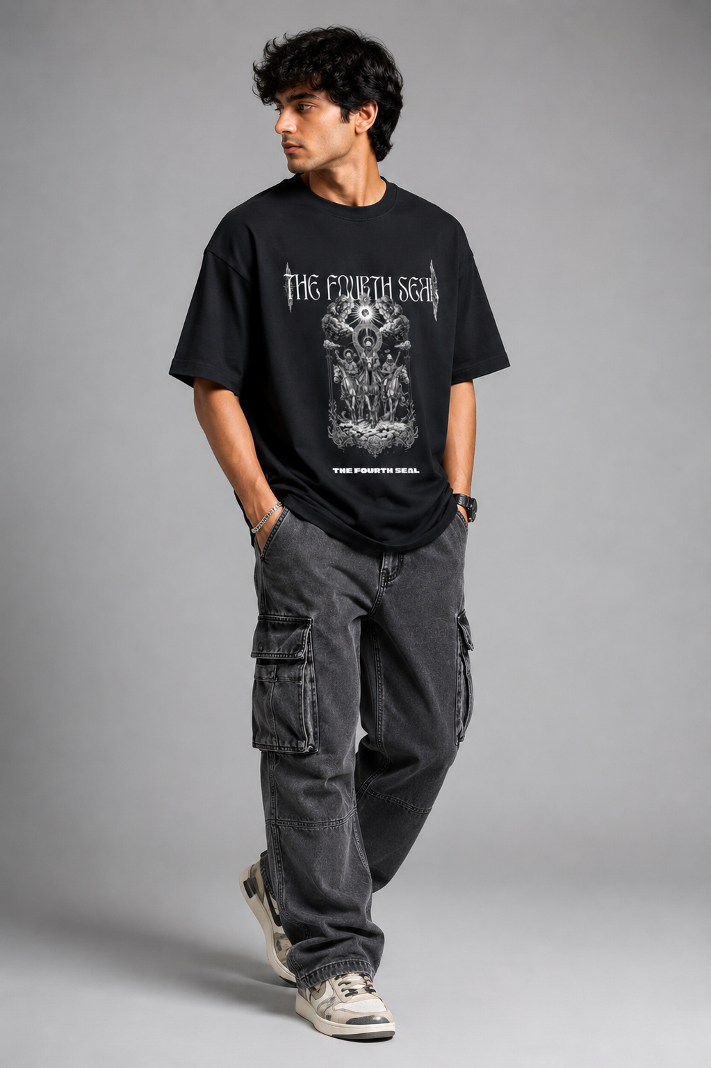 The Fourth Seal – Apocalypse Collection Premium Oversized Tee