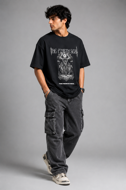 The Fourth Seal – Apocalypse Collection Premium Oversized Tee