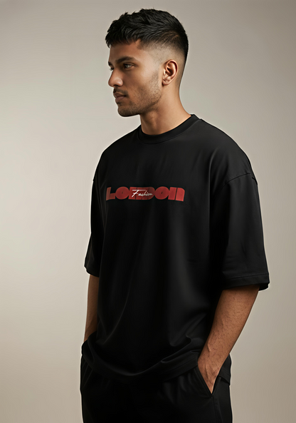 London Unisex Terry Oversized Tee.