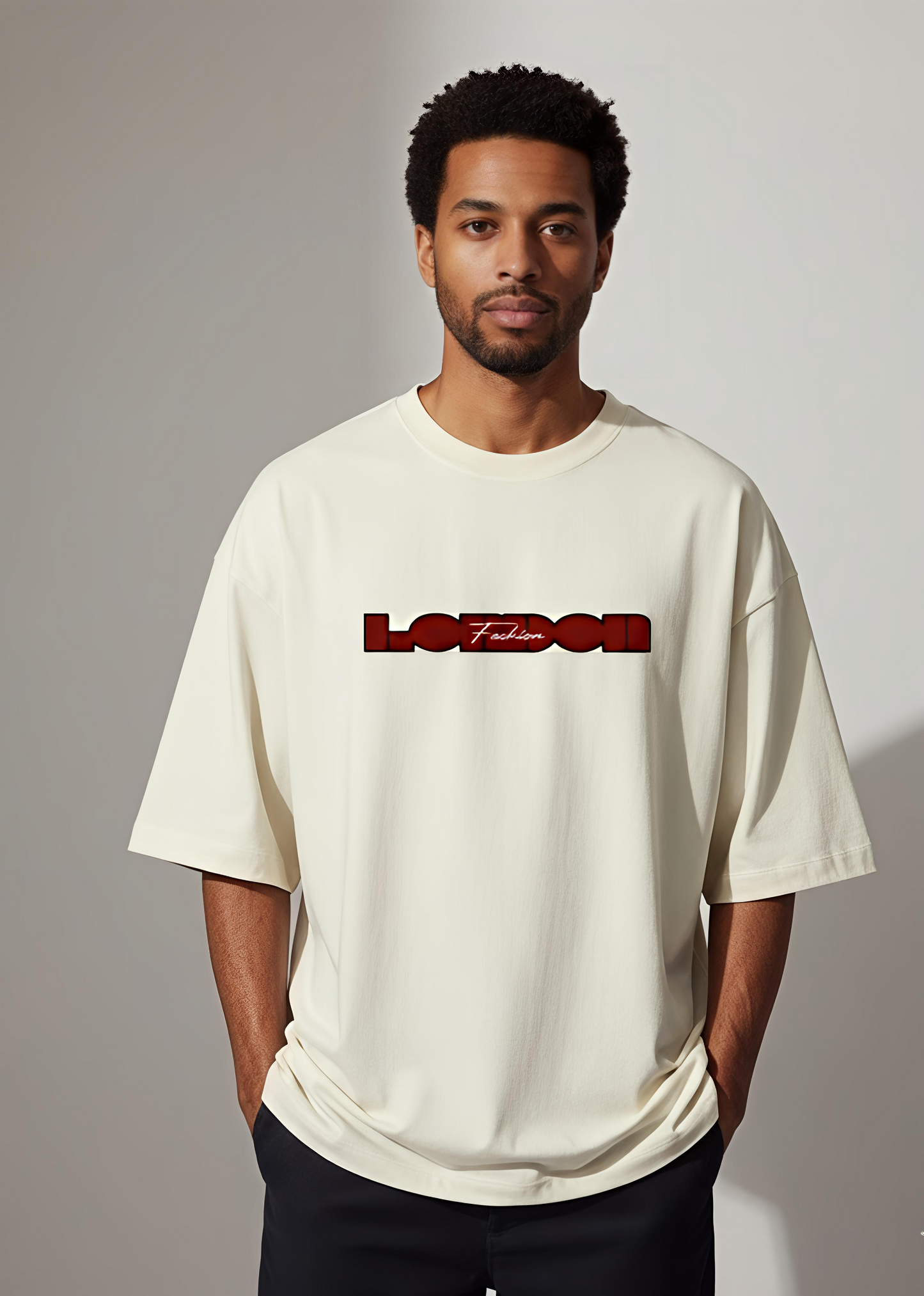 London Unisex Terry Oversized Tee.