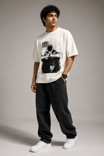 Eclipse Hunter – Shadow Realm Premium Oversized Terry Tee